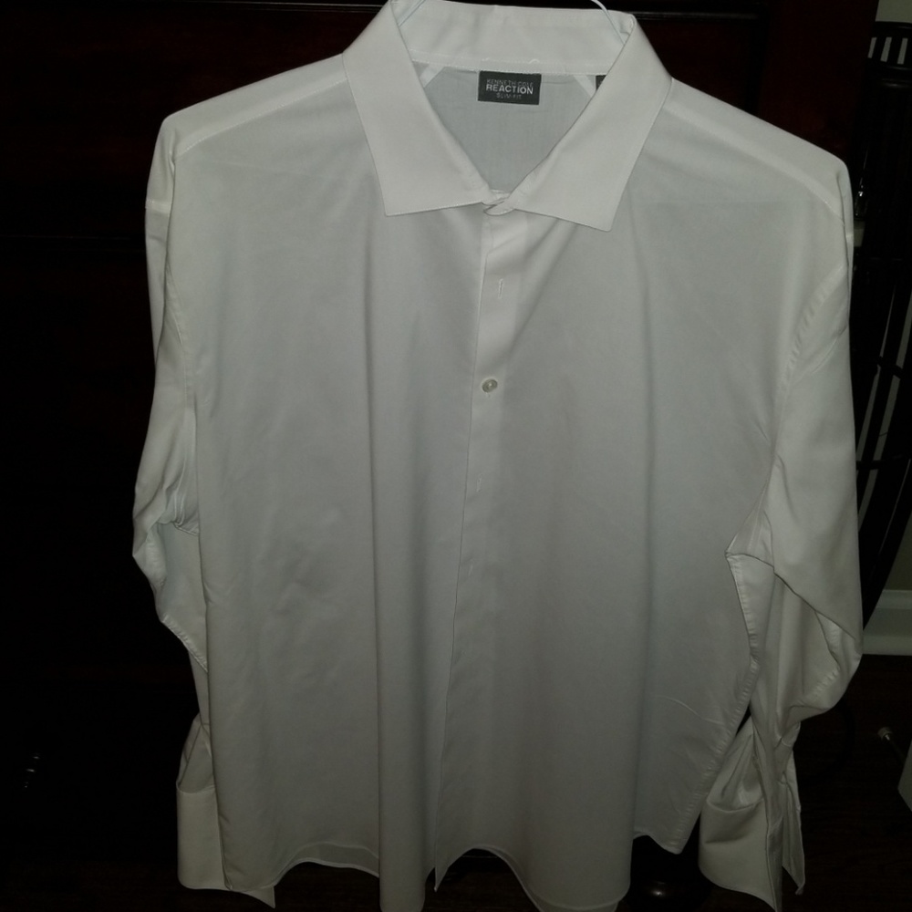 Mens Kenneth Cole slim fit dress shirt